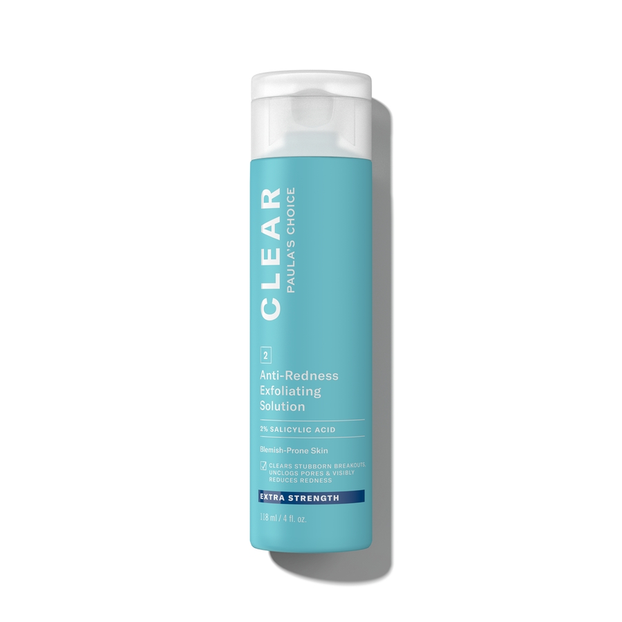 clear extra strength -kuorintaneste punoitusta vastaan