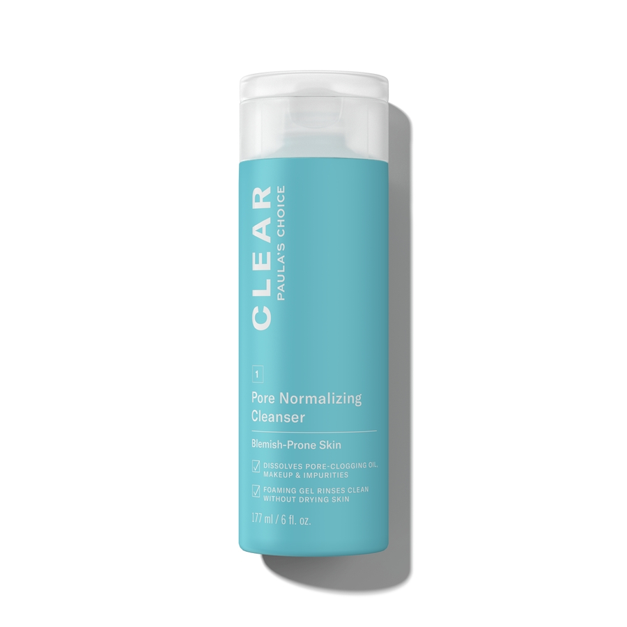 clear-puhdistusaine joka normalisoi ihohuokosia