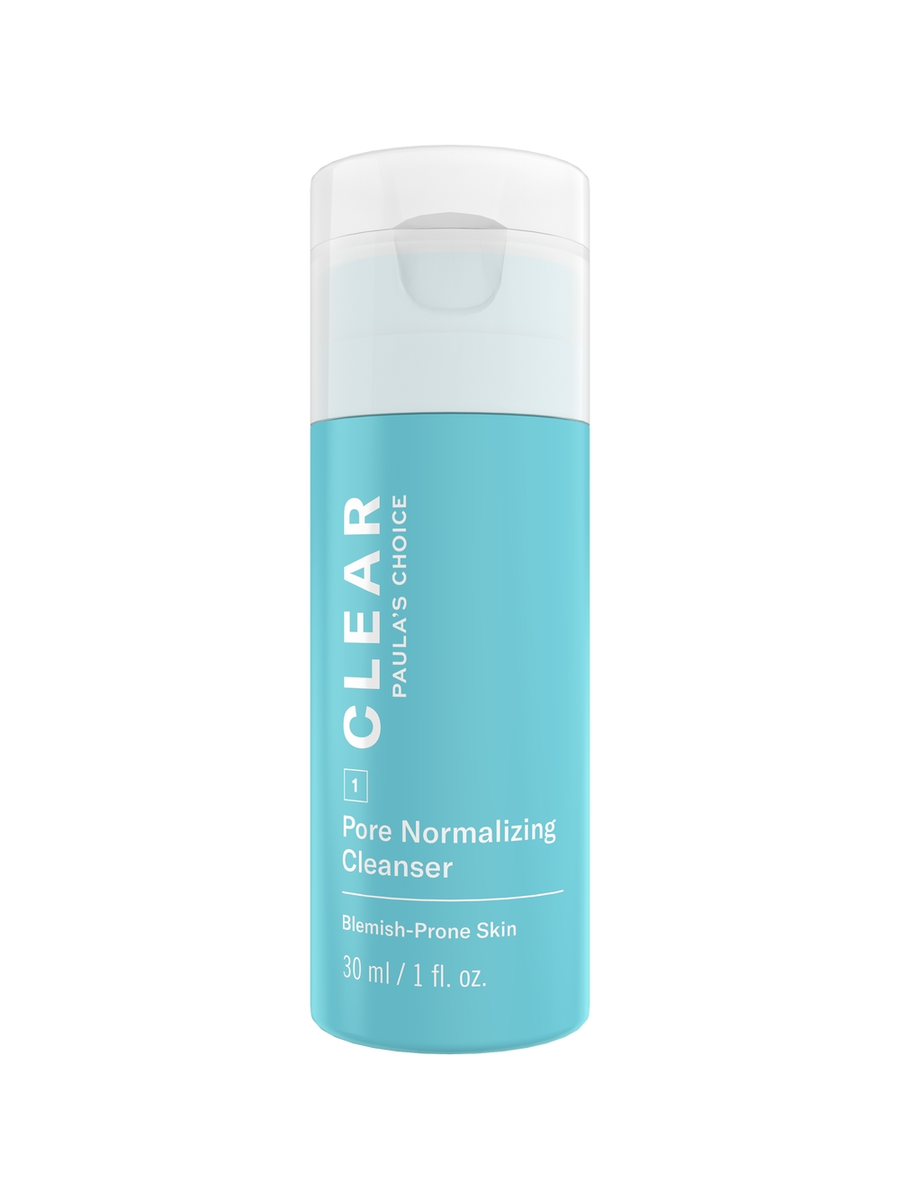 clear-puhdistusaine joka normalisoi ihohuokosia