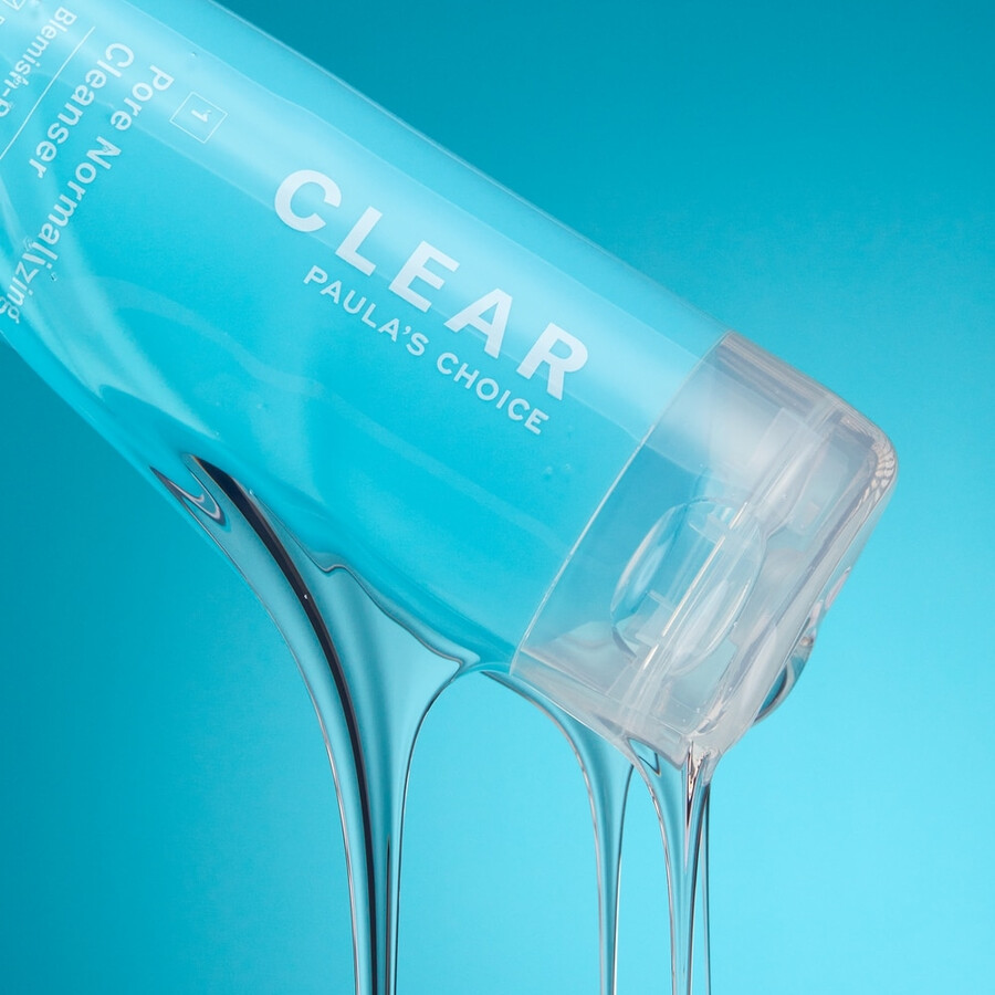 clear-puhdistusaine joka normalisoi ihohuokosia