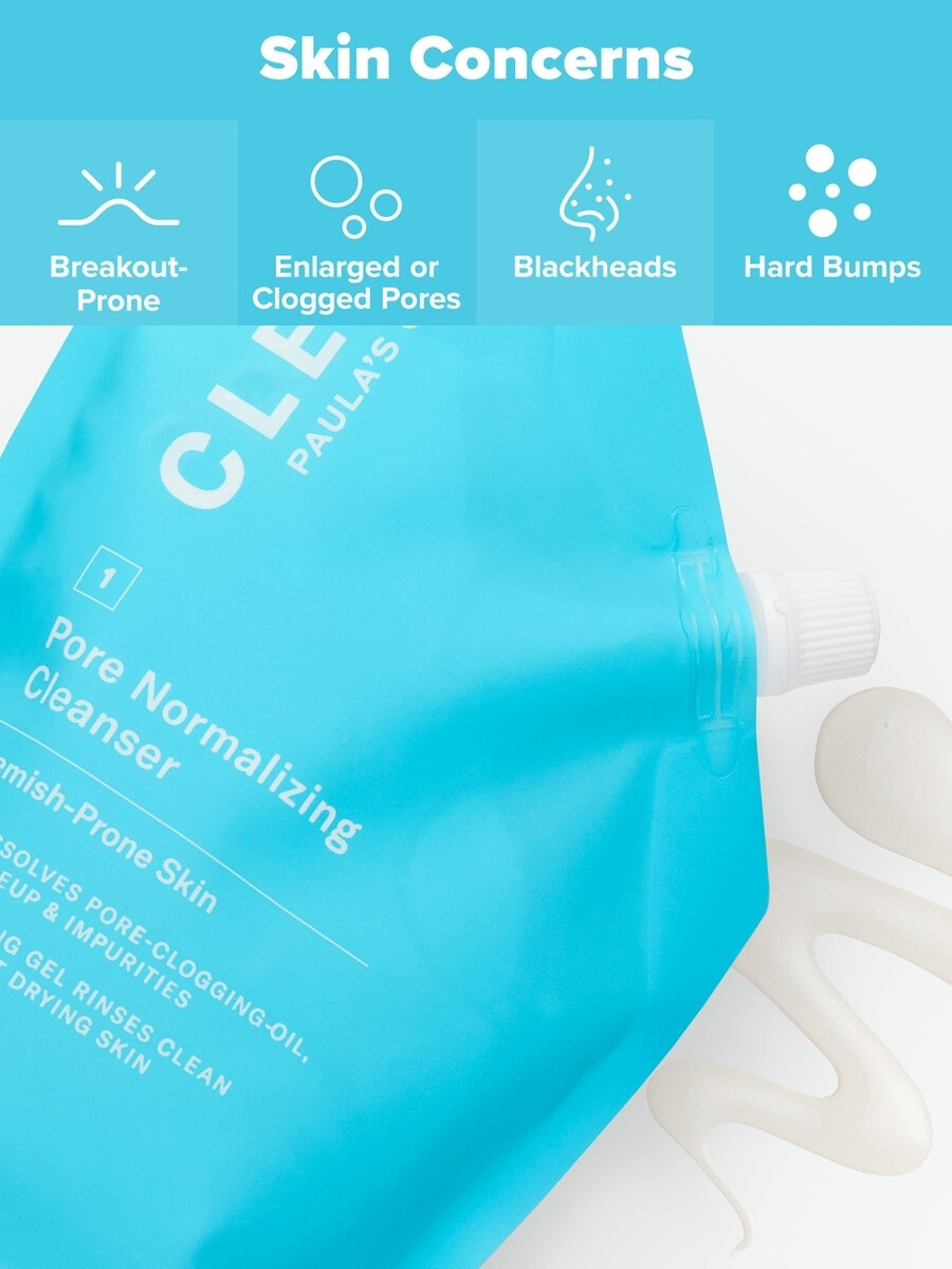 clear pore normalizing -puhdistusaineen täyttöpussi
