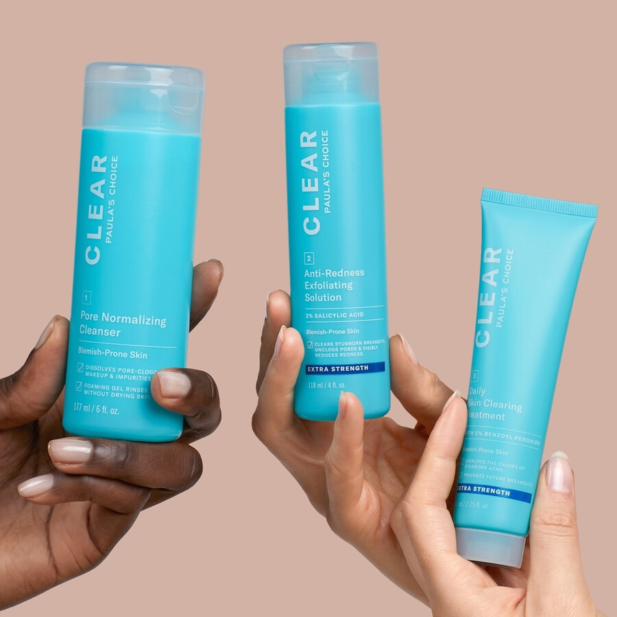 clear extra strength -aknetuotesetti