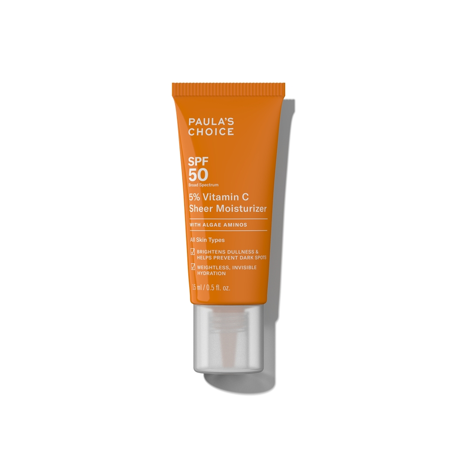 5 c-vitamiinia sisältävä ohut kosteusvoide spf 50