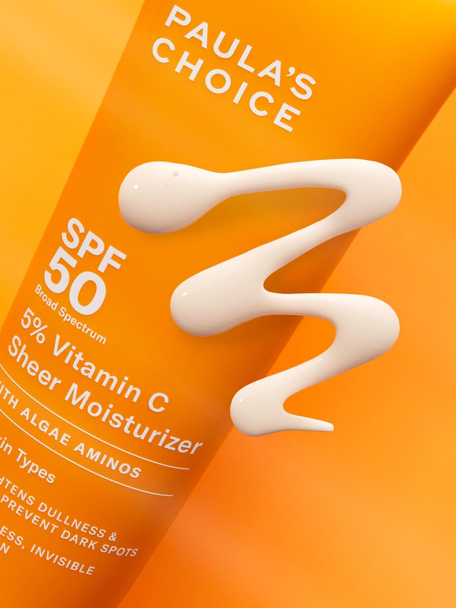 5 c-vitamiinia sisältävä ohut kosteusvoide spf 50